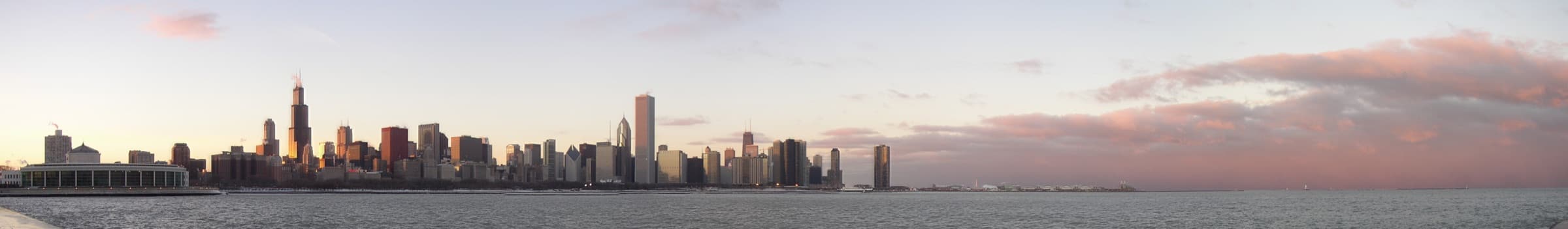 Chicago skyline by day